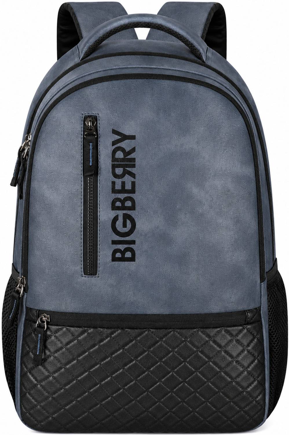 BIGBERRY Newage classic genuine PU Backpack with Multiple Compartments & organiser 28 L Laptop Backpack