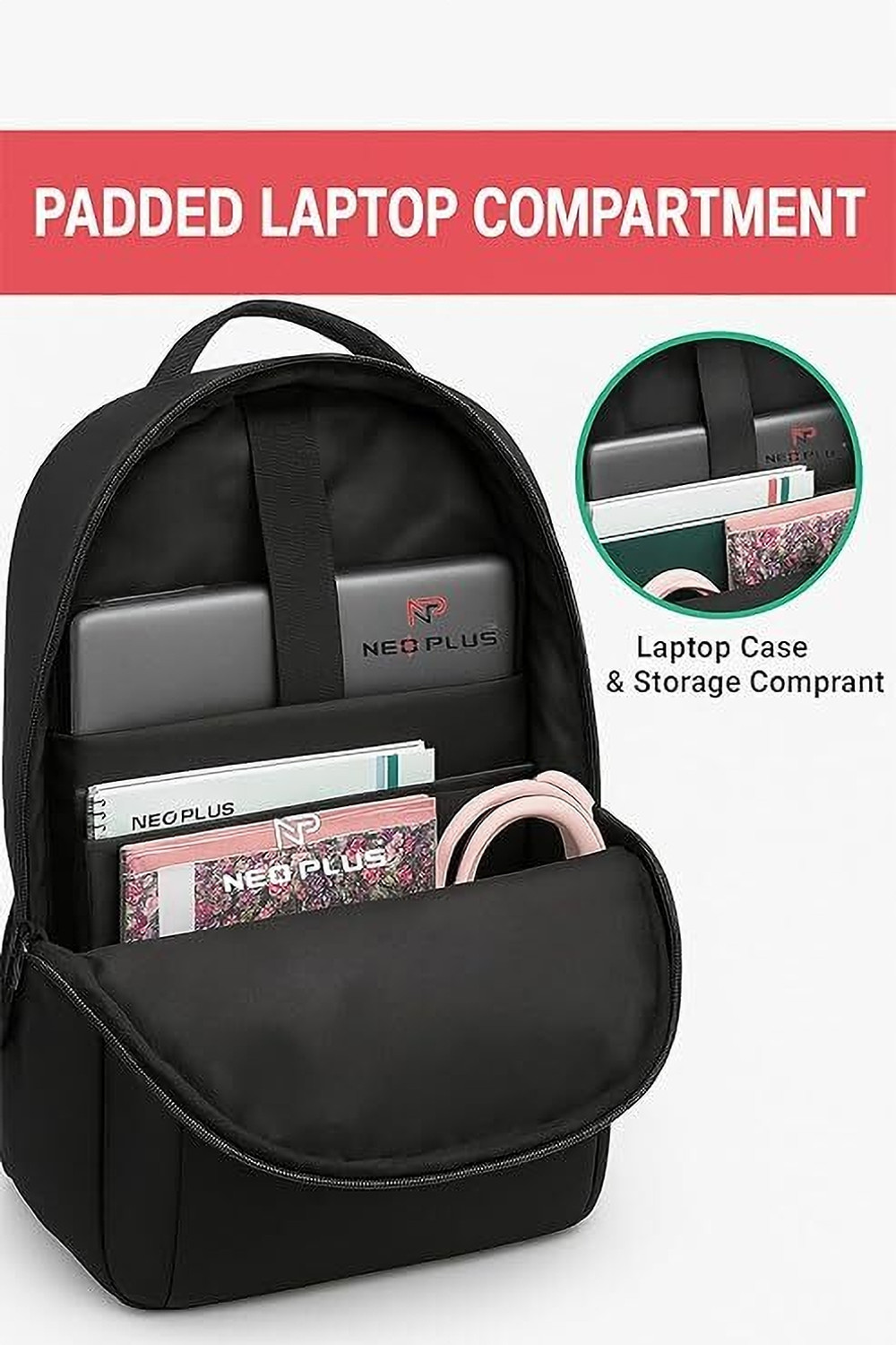 Image of LUCKTOUCH Backbencher Printed Backpack for Boys School College Travel Bag 35 L Backpack