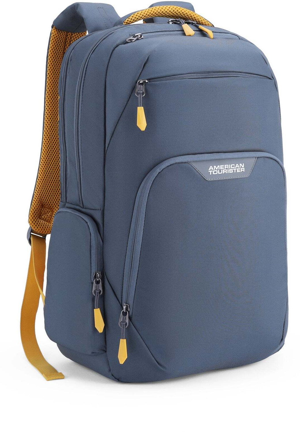 Image of AMERICAN TOURISTER 32.5 L Laptop Backpack 17 inch Laptop Backpack with 3 Compartments & 2 Pocket for Office,College,Men,Women (Grey)