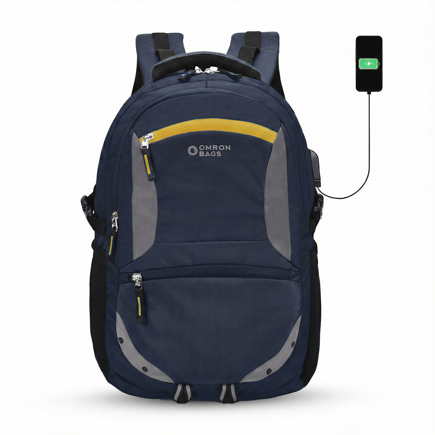Image of OMRON BAGS Smart Backpack With Ready to Charge for Office /School /College /Travel 30 L Laptop Backpack