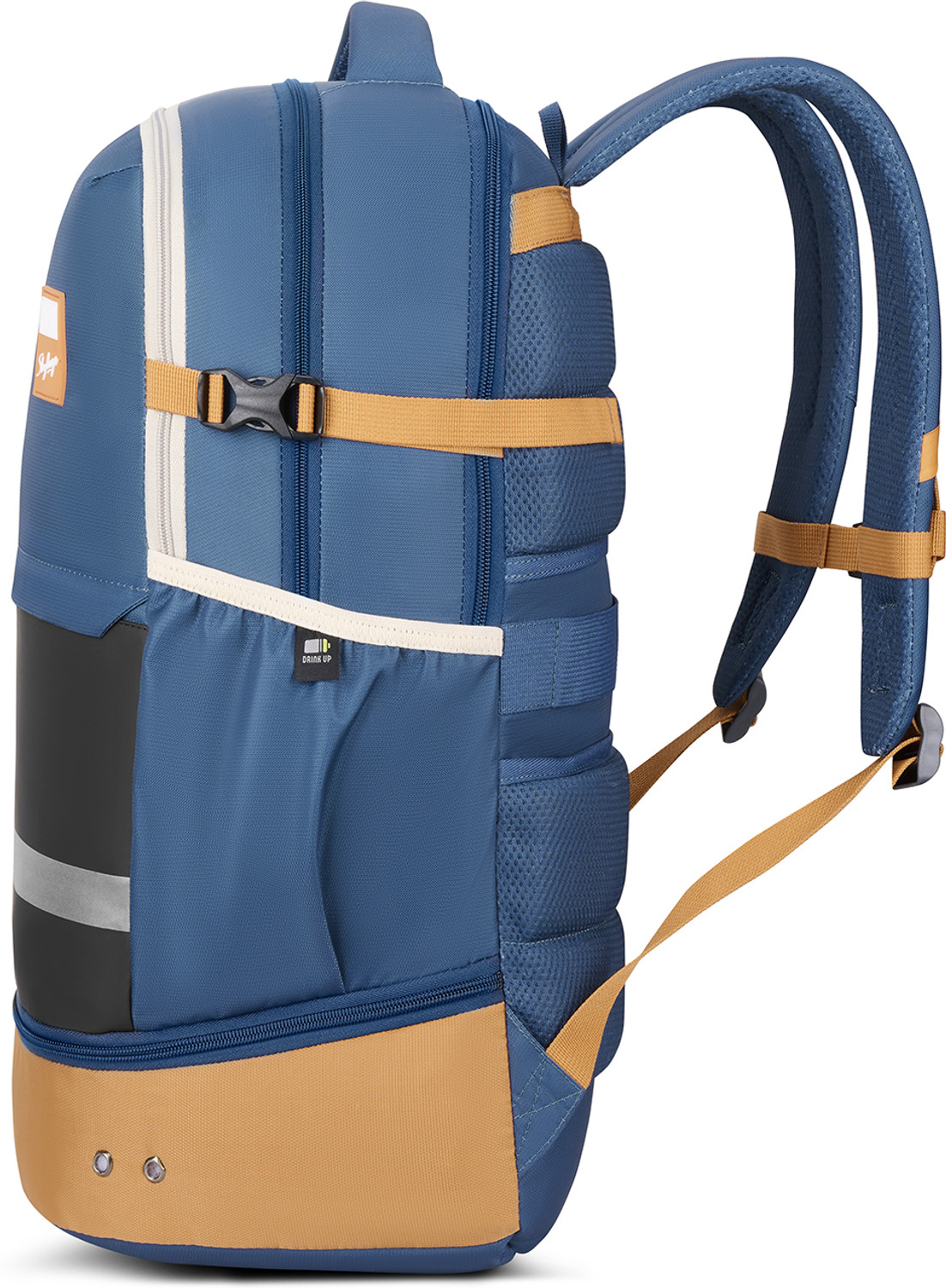 Image of SKYBAGS Basecamp 17 Inch Compatible Laptop Backpack with 3 Compartments & Rain Cover 40 L Laptop Backpack