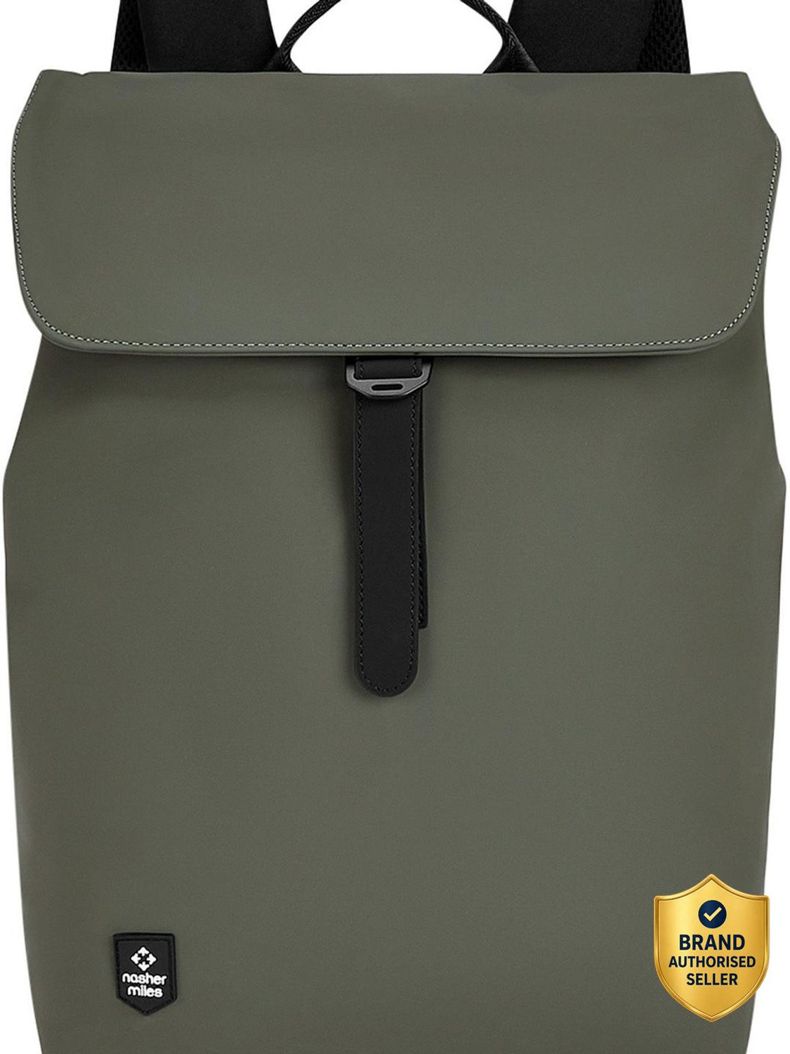 Image of NASHER MILES Soho Laptop Backpack for Men & Women|Collage /Casual /School|25L,Olive 25 L Laptop Backpack