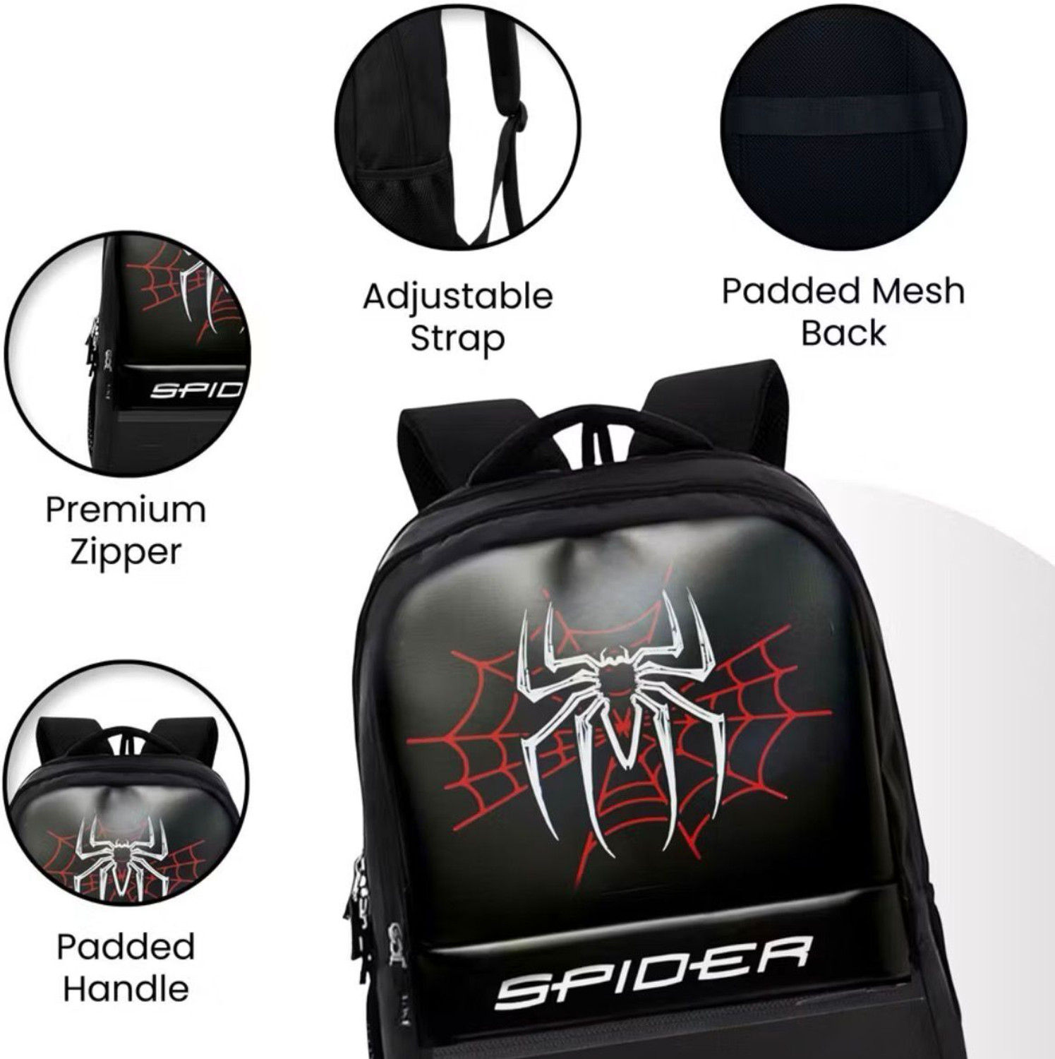 Image of MEGABOND Spider Printed Backpack for Men & Women 35 L Backpack