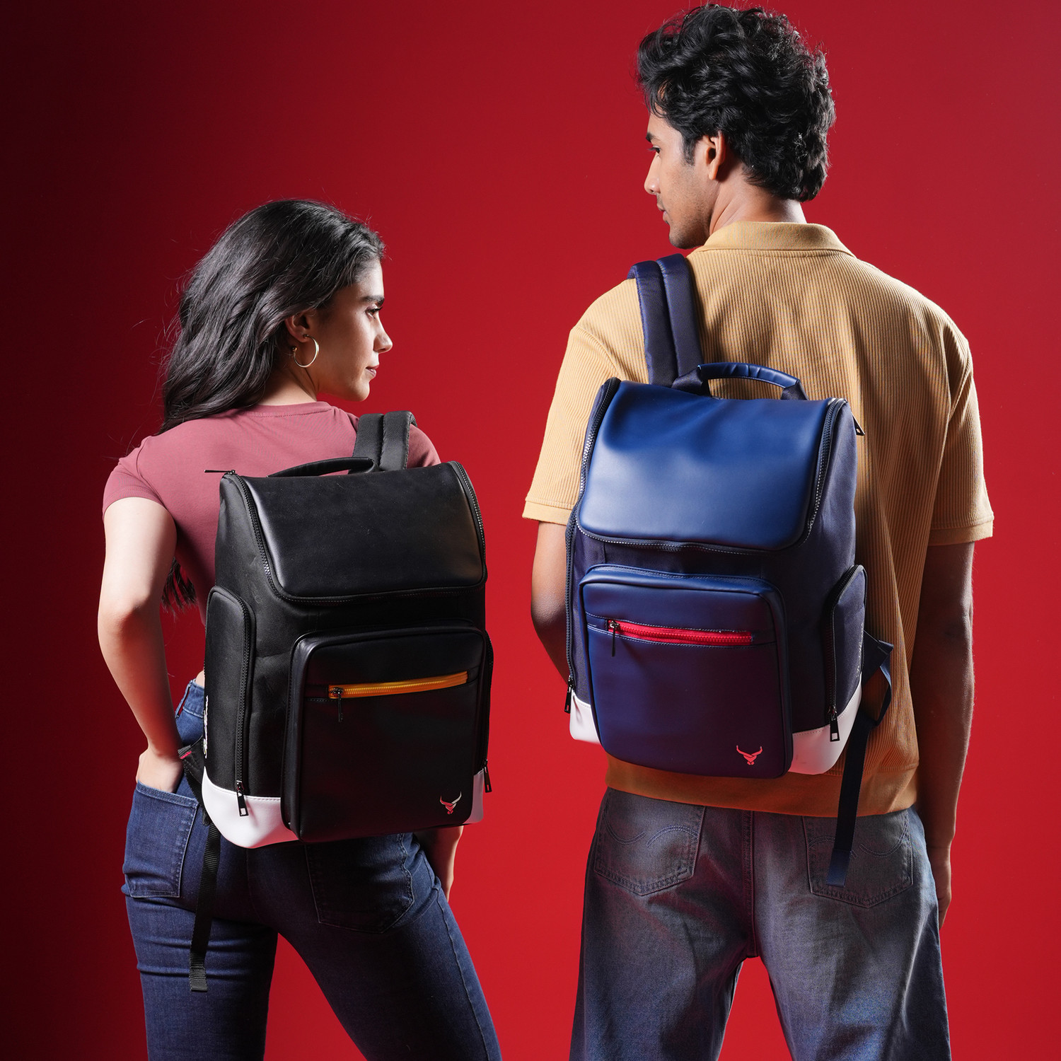 Image of REDHORNS Vintage Hiking 15.6 inch Laptop Backpack for Unisex Water-Resistant for Travel 16 L Laptop Backpack