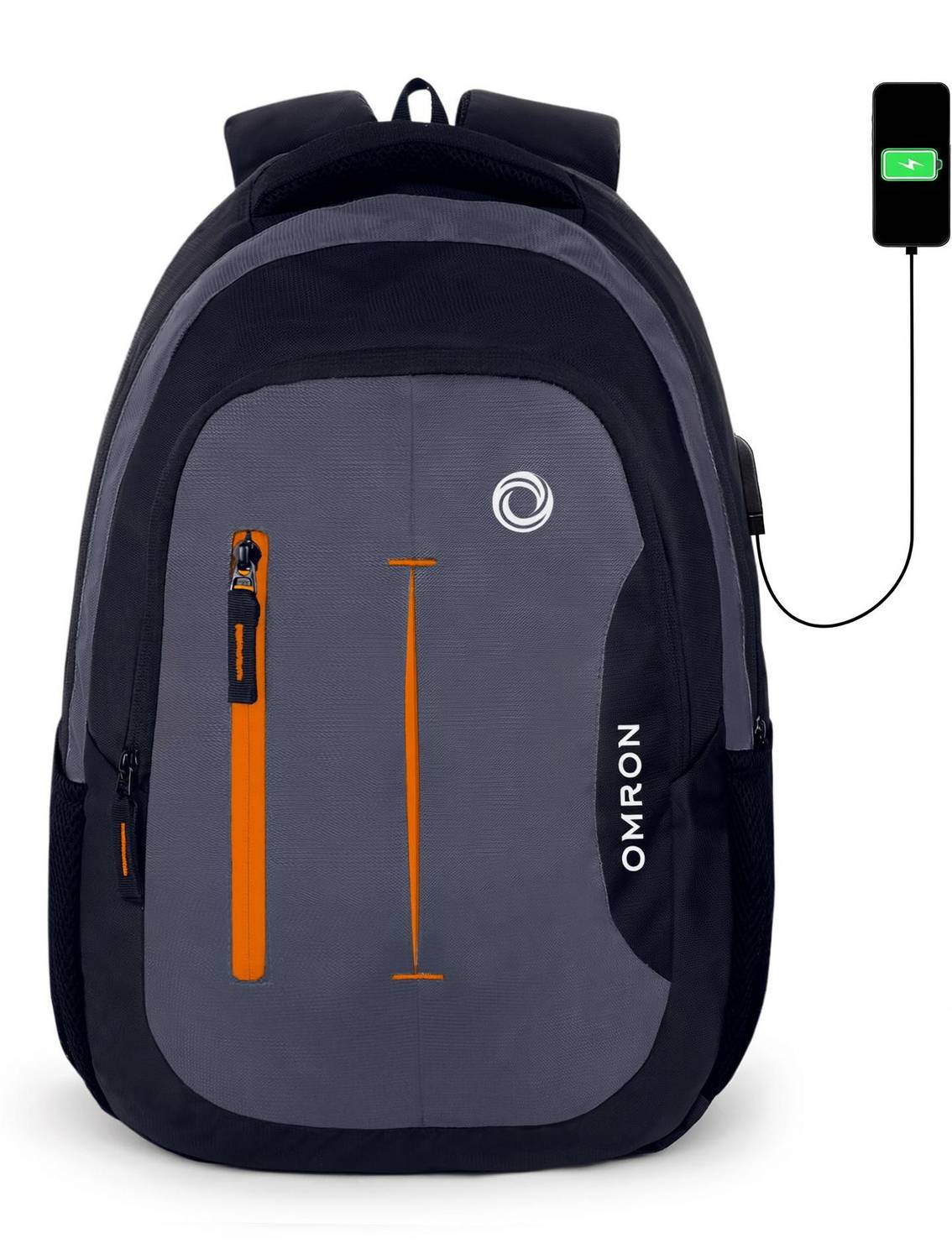 OMRON BAGS This backpack built-in USB function, perfect for every lifestyle. 30 L Laptop Backpack