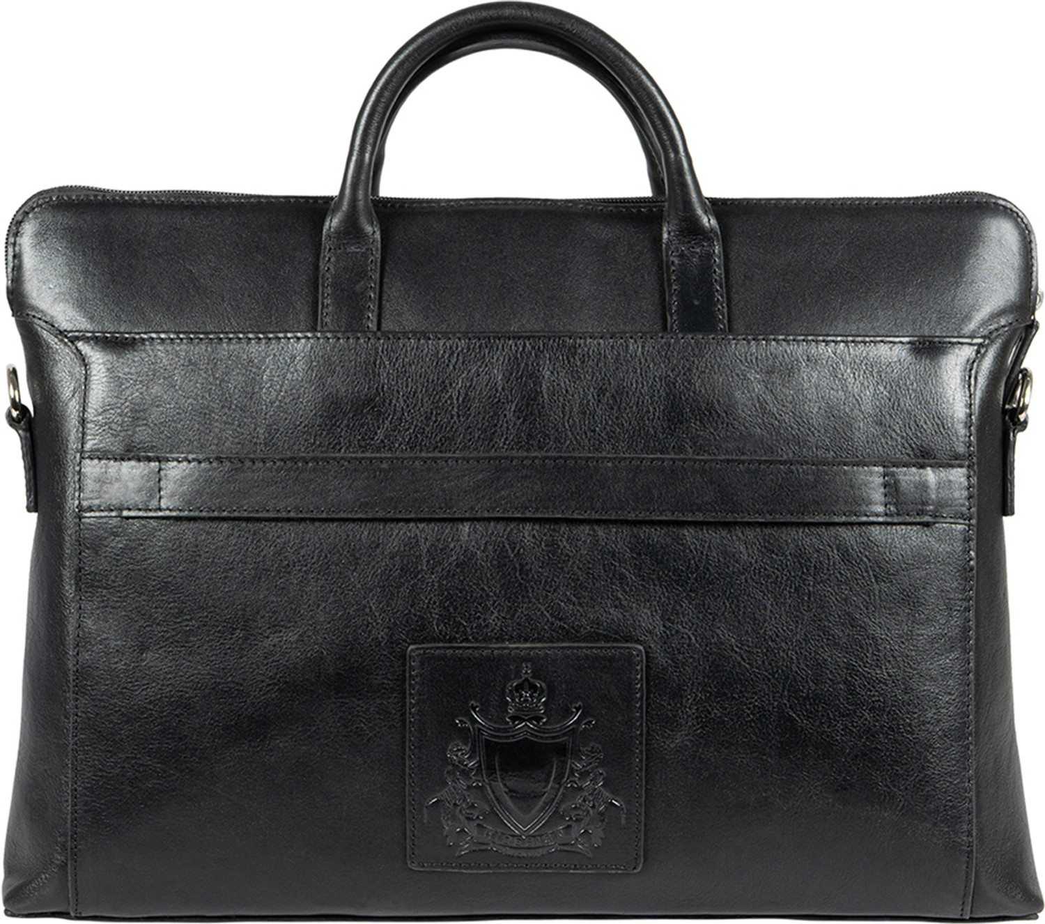 Image of HIDESIGN Men Black Messenger Bag
