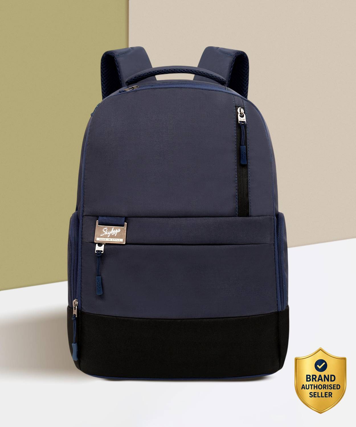 SKYBAGS Lumous 16L Blue Laptop Backpack