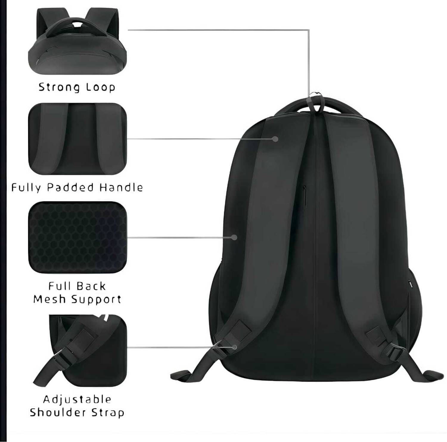 dbm Classic Look 36L Backpack - Image 2