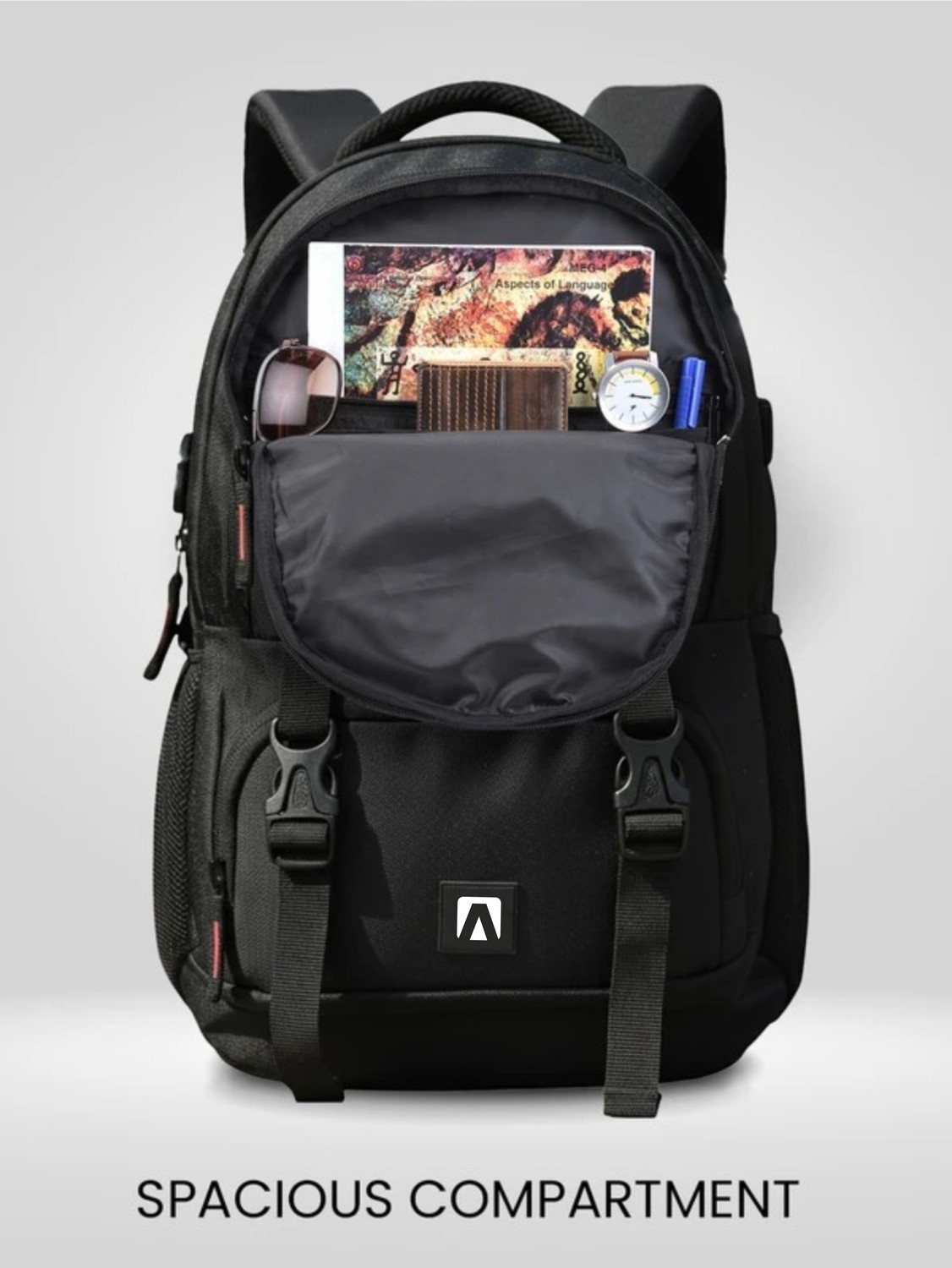 Image of Alison Unisex With USB Port and Rain Cover 40 L Laptop Backpack