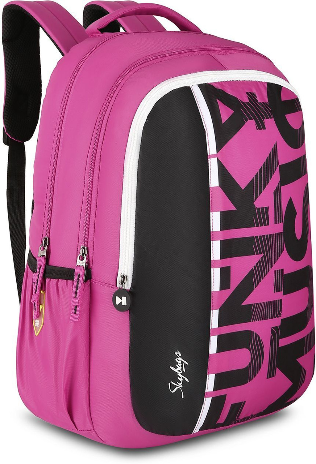 Image of SKYBAGS Flow Casual Printed School Bag For Girls and Boys with Rain Cover 37.5 L Backpack