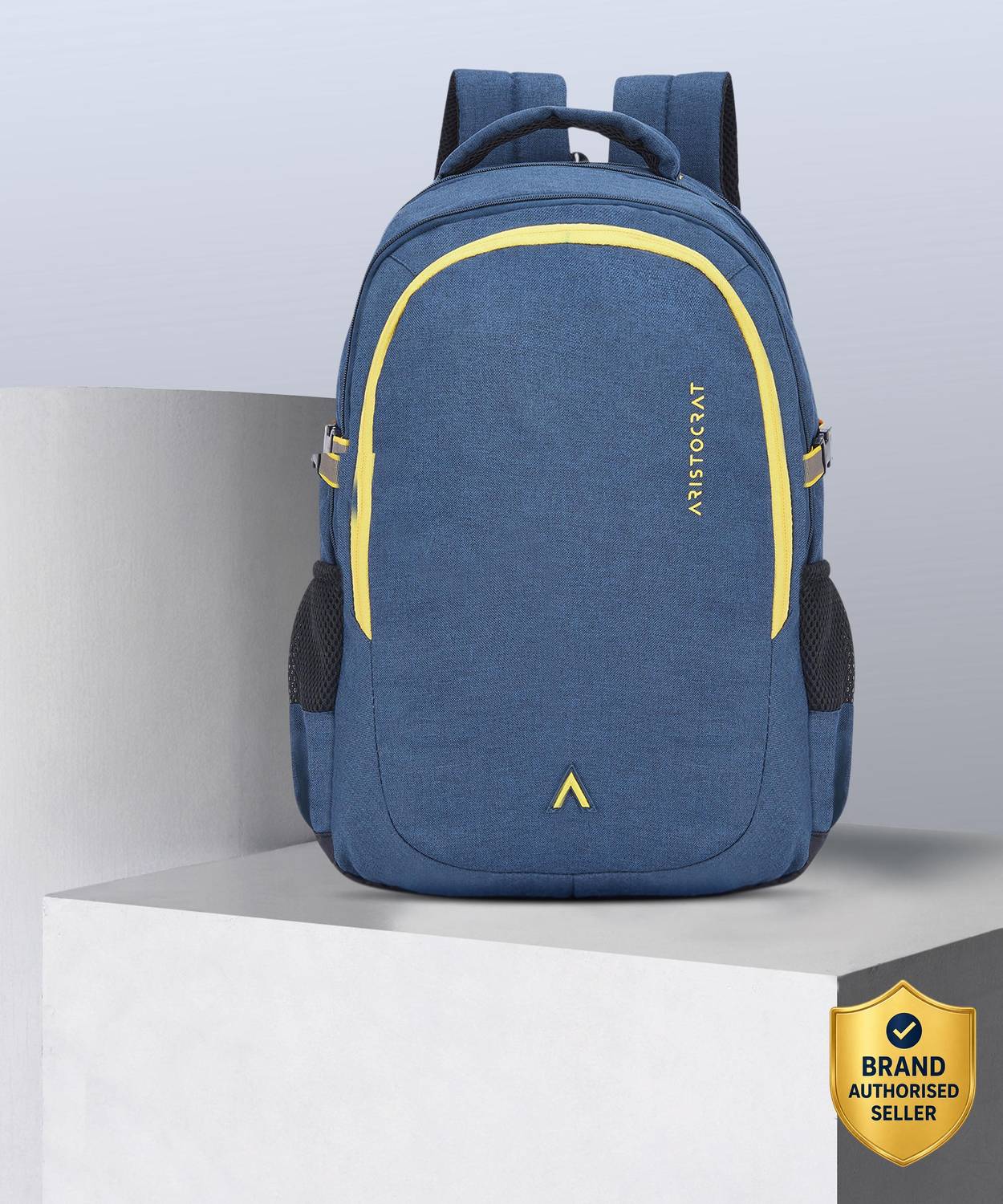 ARISTOCRAT Polyester 32L Tiago Backpack (H) Blue For Men & Women 32 L Backpack