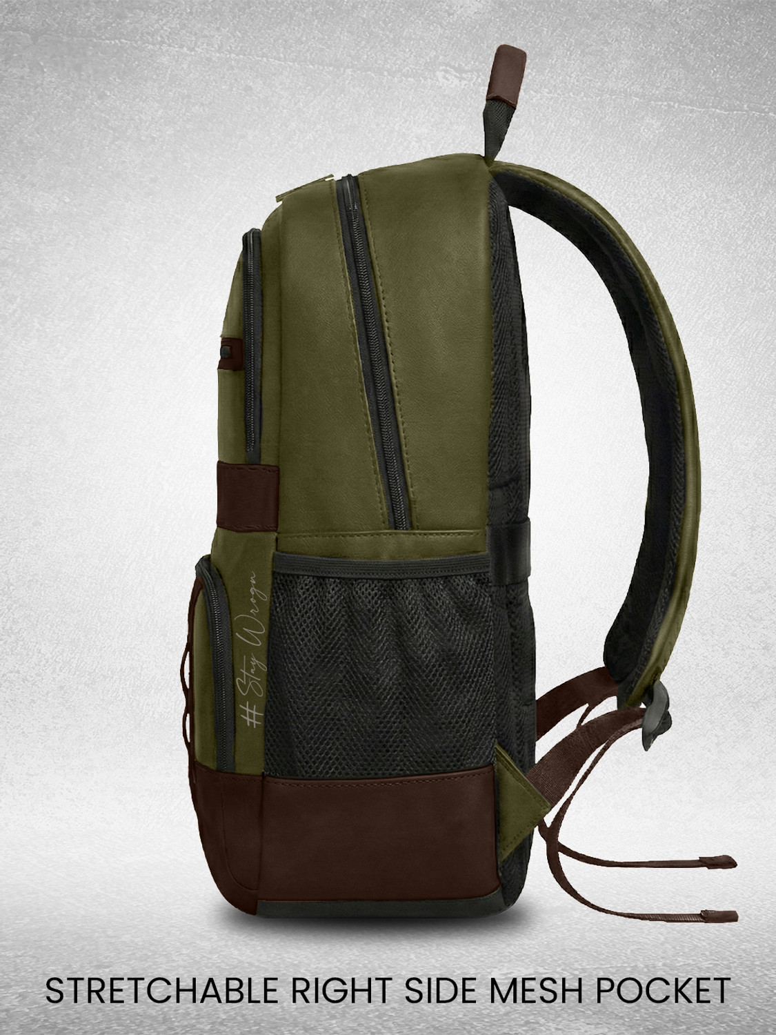 Image of WROGN Unisex Urban Heritage Pro Laptop Backpack with Anti Theft Pocket & Rain Cover 40 L Laptop Backpack