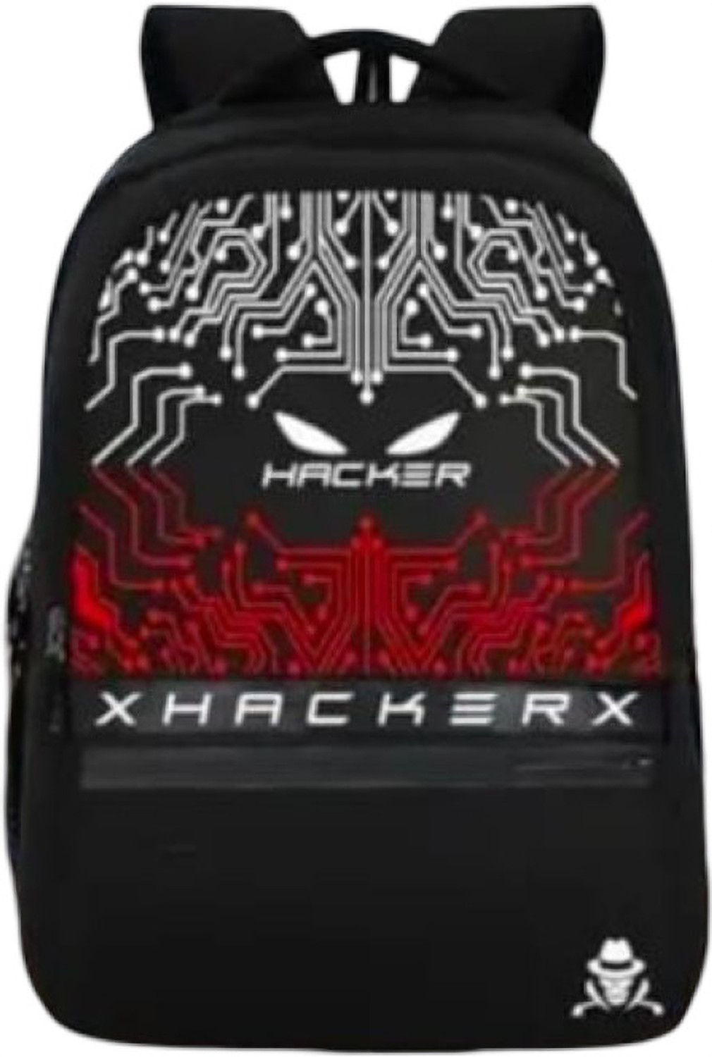 Image of Mdali XHacker Designer Printed Backpack, Spacious Laptop Bag 20 L Backpack