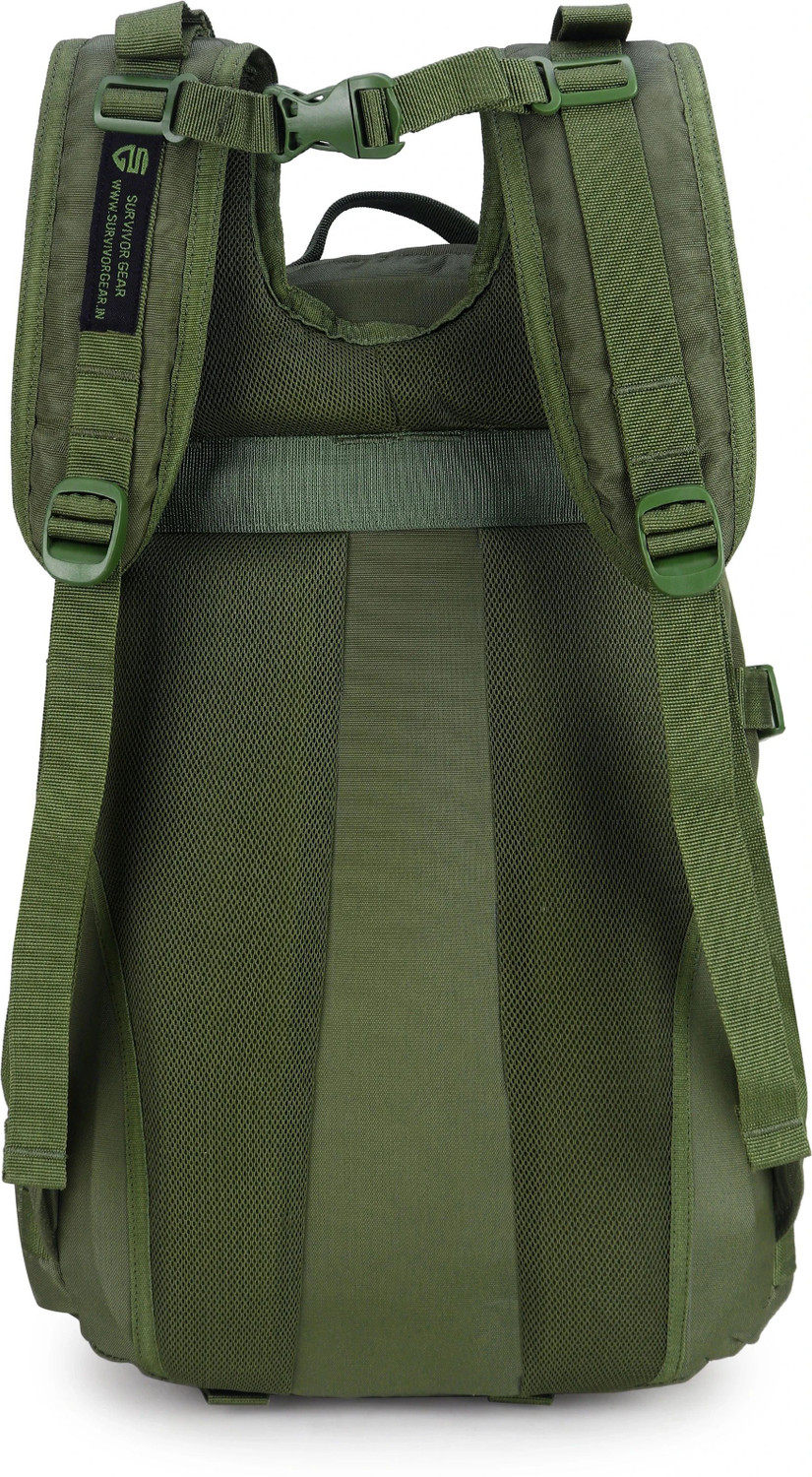 Image of SURVIVOR GEAR arma backpack for Alfa Military and army with Large Capacity Multi-Pocket Design 25 L Backpack