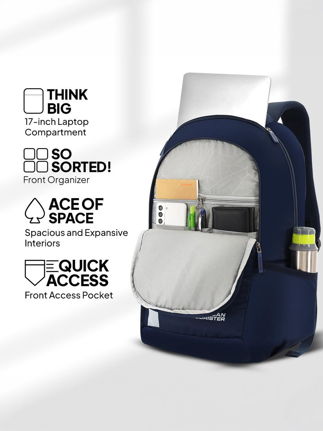 Image of AMERICAN TOURISTER Lex Style 02 24 L Laptop Backpack