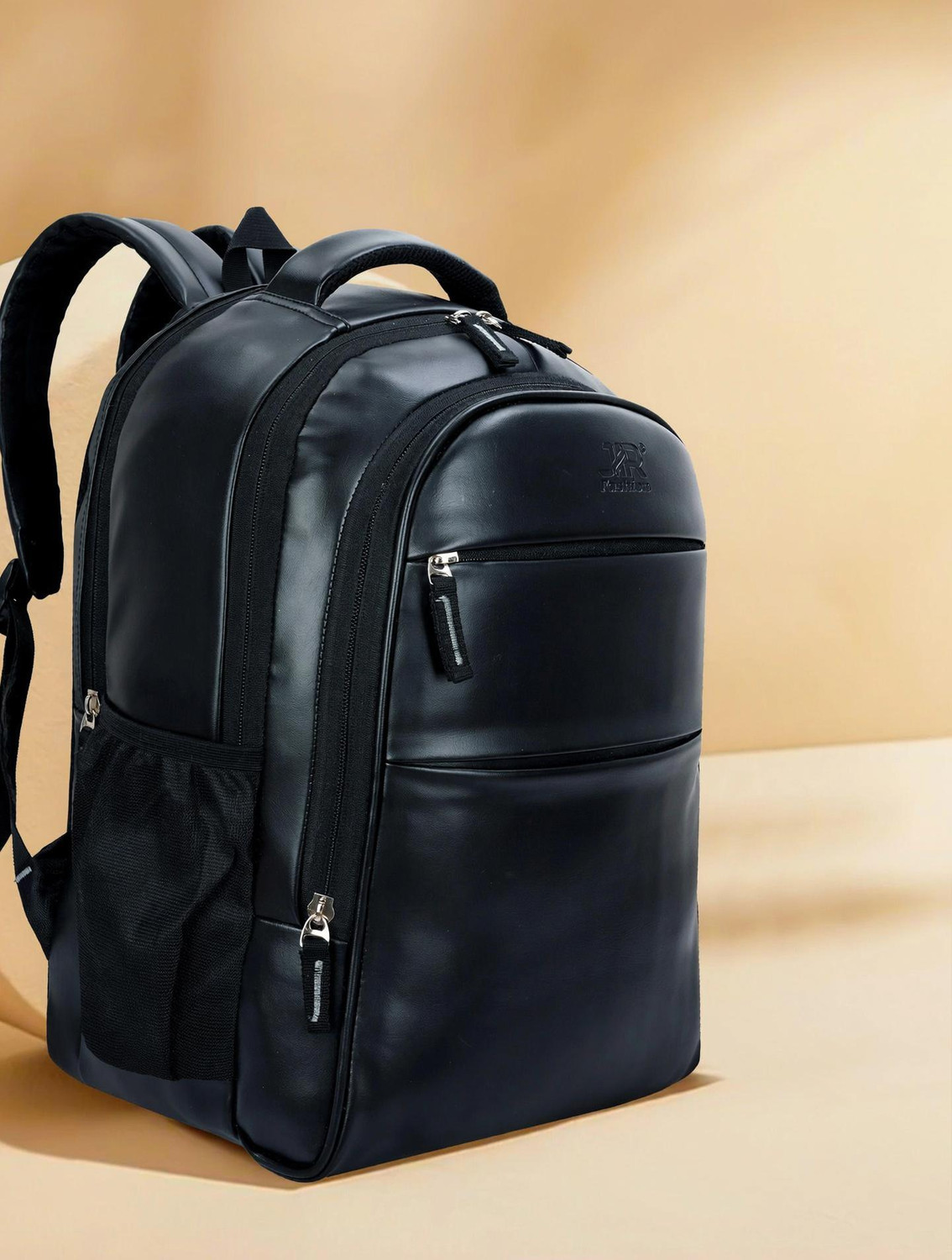jir fashion Vegan Leather Travel College Office Bag Backpack 40 L Laptop Backpack