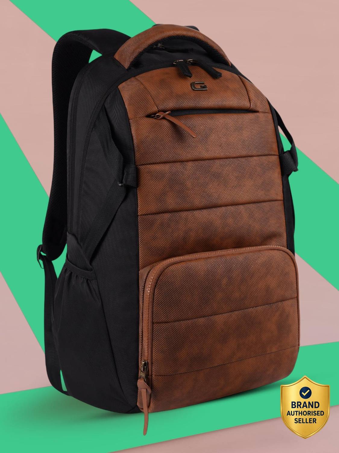 Gear Aspire 32L Brown Laptop Backpack - Image 1