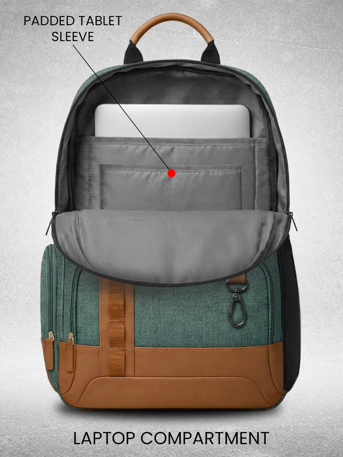 Image of WROGN Unisex Urban Heritage Pro Laptop Backpack with Anti Theft Pocket & Rain Cover 40 L Laptop Backpack