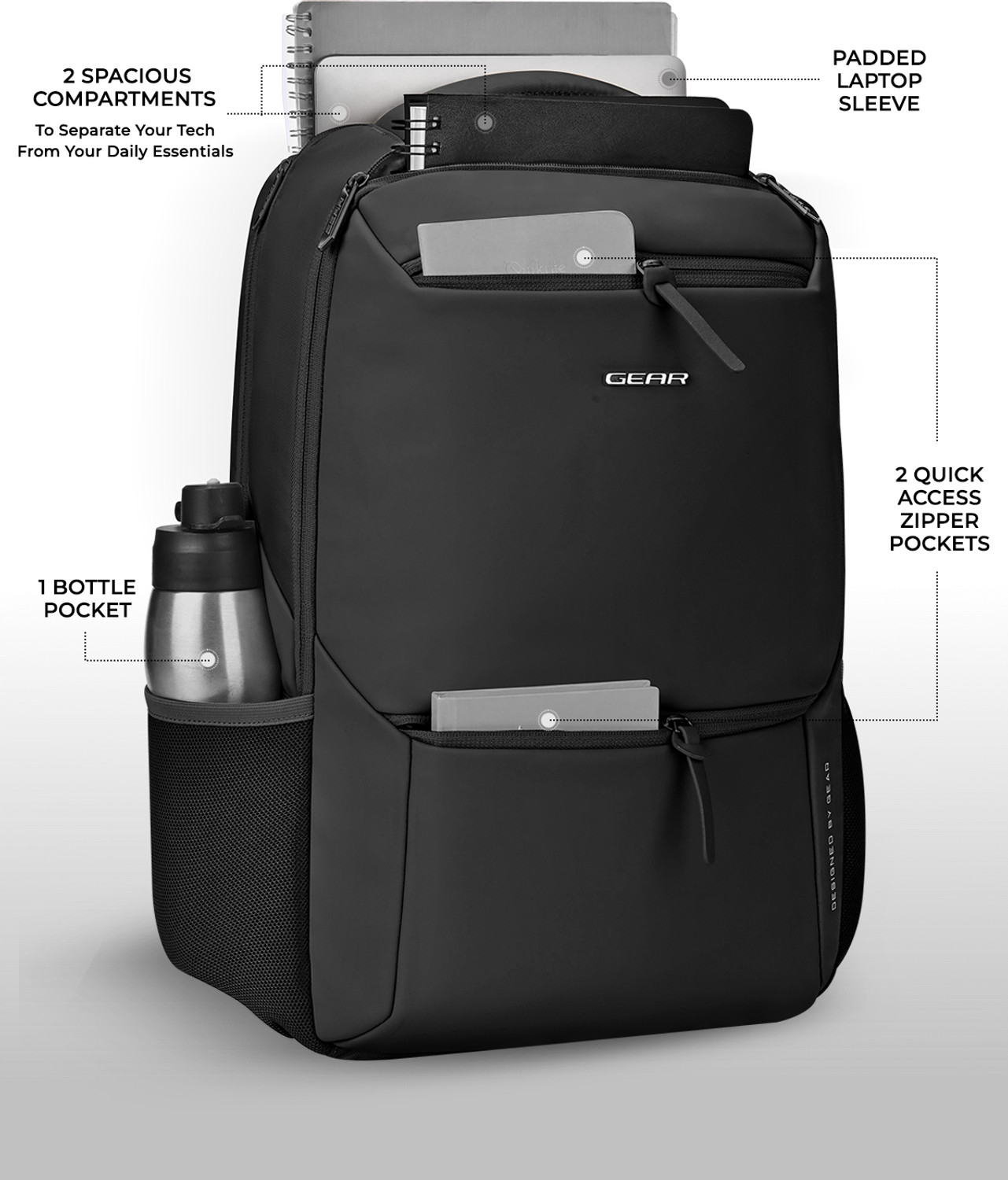 Image of Gear Armour Laptop Backpack 28 L Laptop Backpack