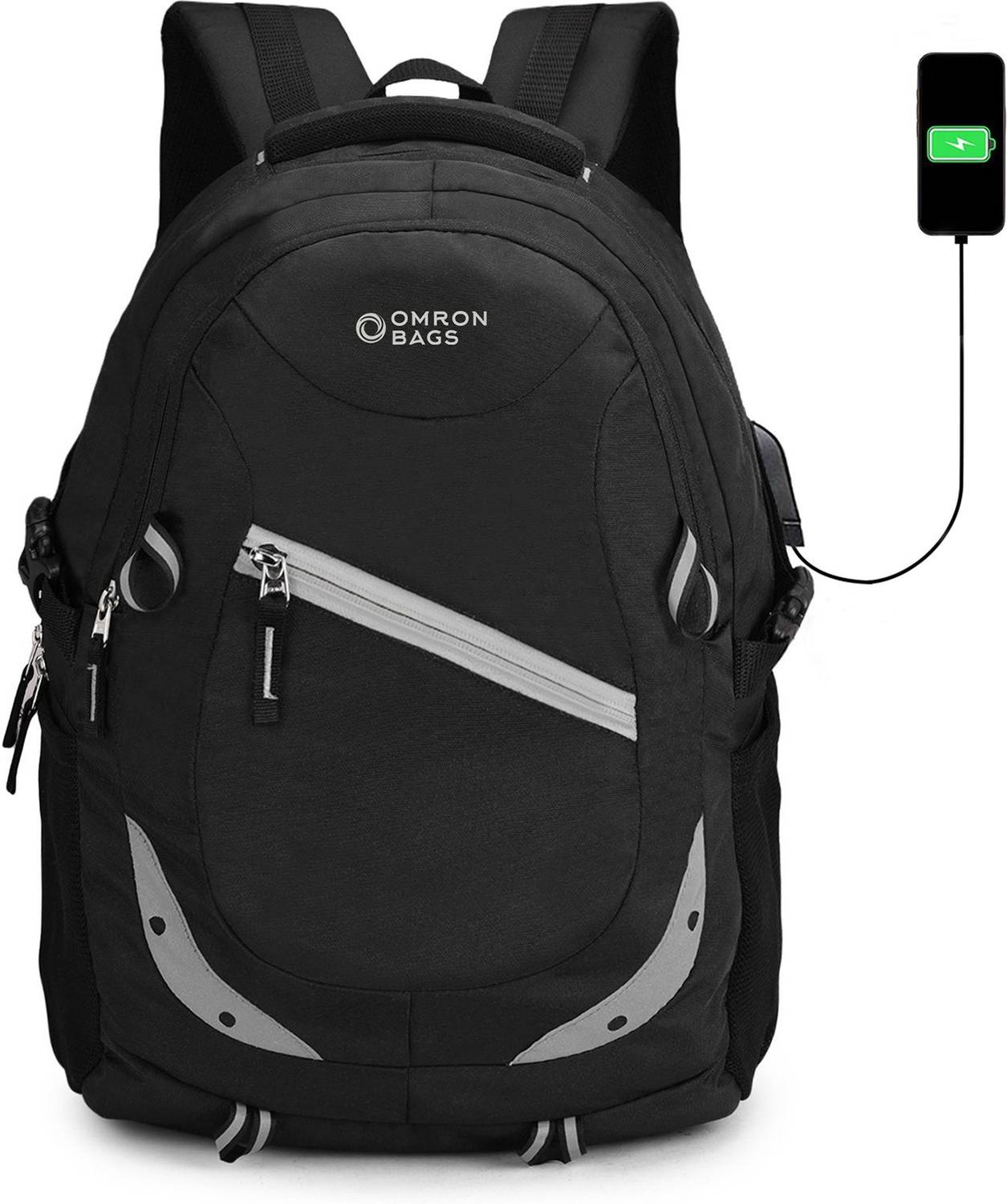 OMRON Smart Backpack 30L with USB and Rain Cover