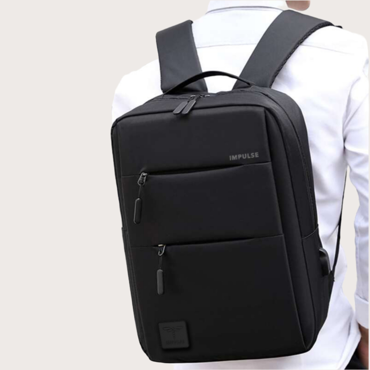 Image of IMPULSE Laptop Backpack Elite 16 Inch Laptop Backpack with USB Charging Bag for Men 25 L Laptop Backpack