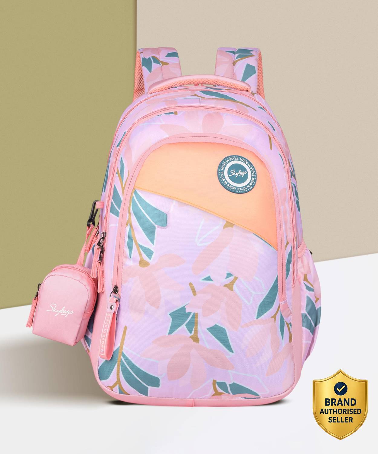 SKYBAGS Bloom 03 30L Lightweight Casual School Bag For Women 30 L Backpack