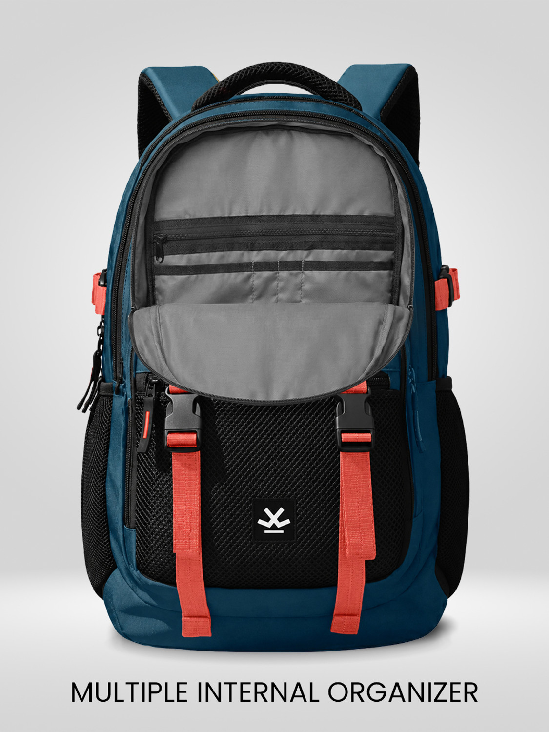Image of WROGN Unisex Ashper 2.0 with USB Port, Rain Cover and Reflective Strip 42 L Laptop Backpack
