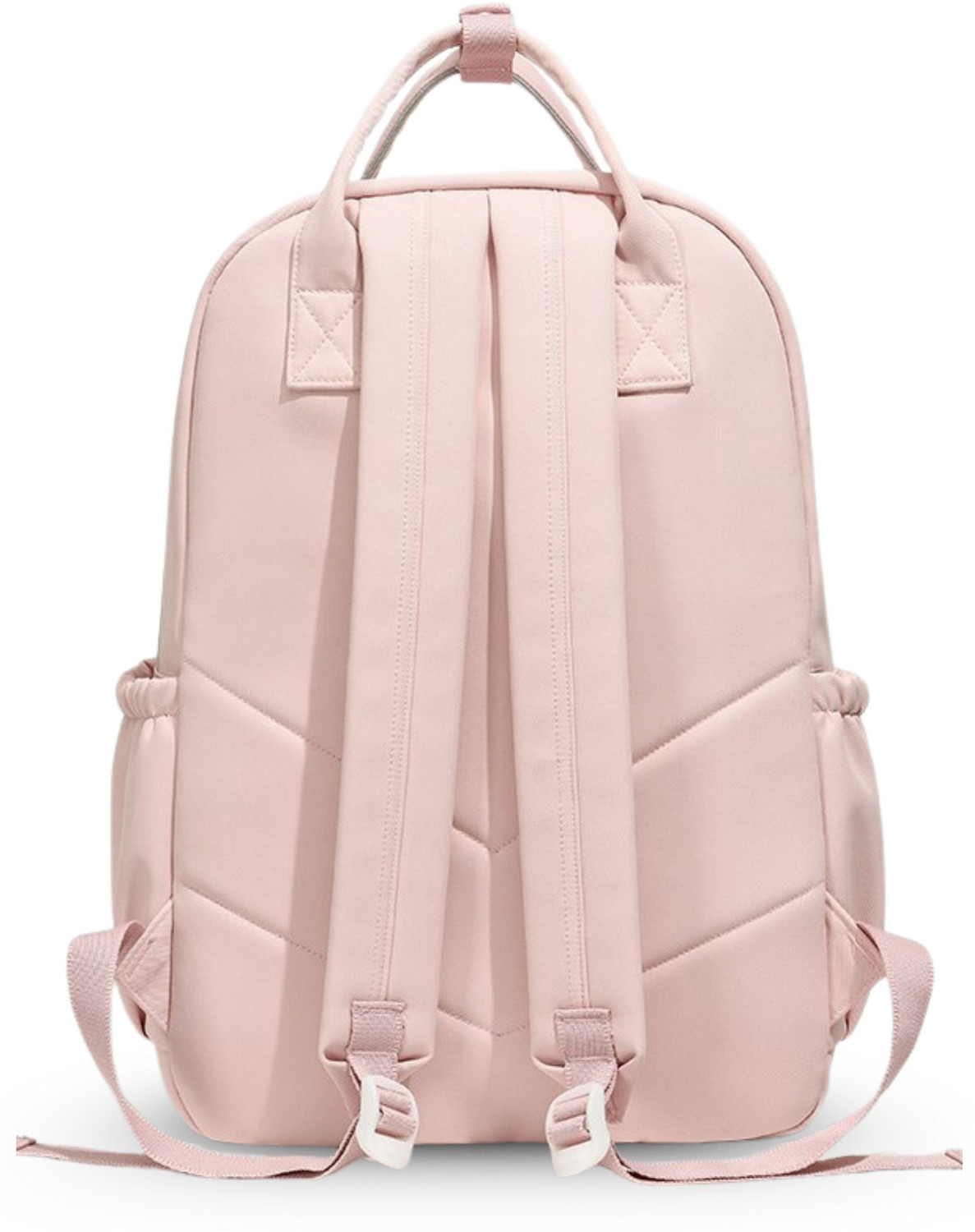 Image of Aximoz Tesmezy Trendy Grey & White Backpack with Cute Mini Pouch for Women & Girls 30 L Backpack