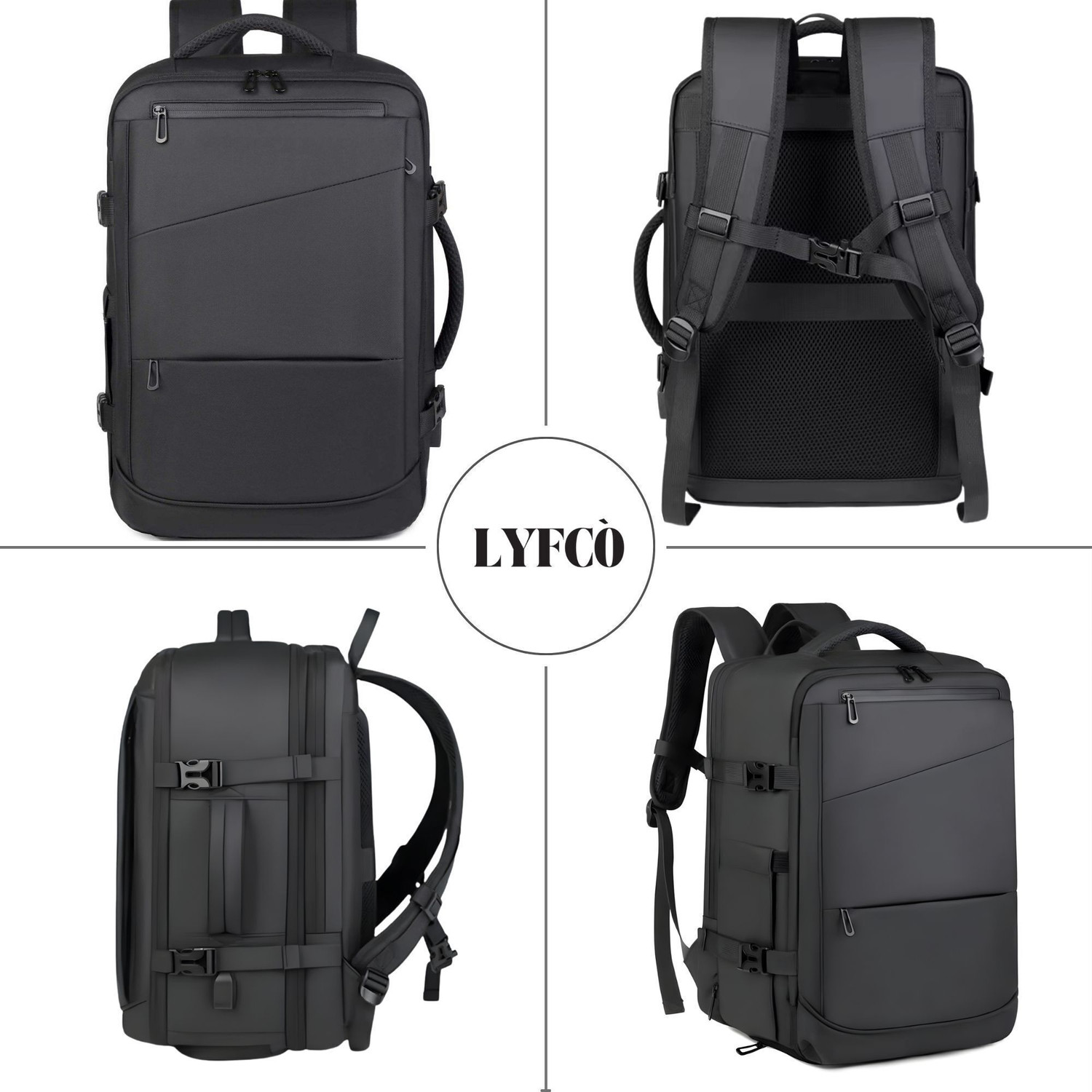Image of LYFCO Travel Backpack 45 L Laptop Backpack