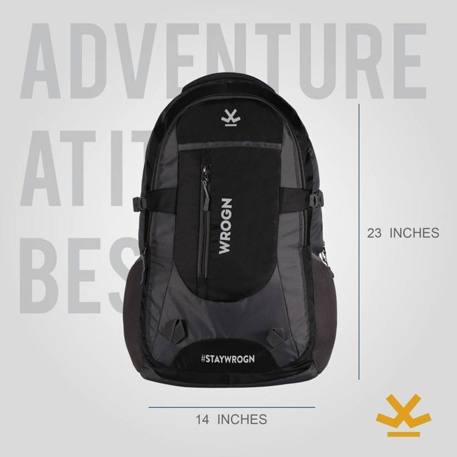 Image of WROGN Laptop backpack spacy unisex backpack fits upto 16 Inches /college bag /school bag 50 L Laptop Backpack