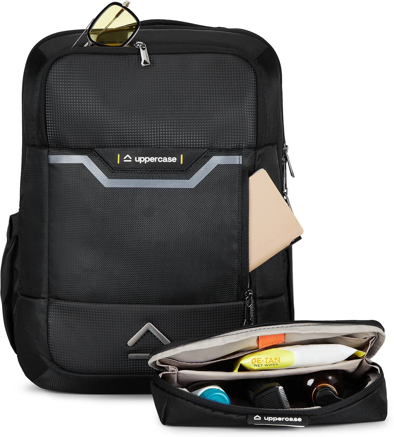 Image of Uppercase Edge Alphatech Pro 15.6 inch Laptop & iPad Compartment Sleek Bag with Snaplift Tech 20 L Laptop Backpack
