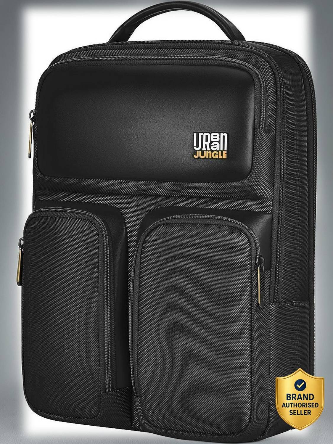 Urban Jungle Wayfarer Black Laptop Backpack 20L