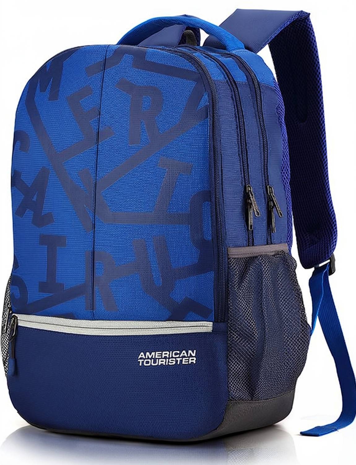 Tourister School Bag American Tourister Leather Backpack AMERICAN TOURISTER  Fizz Sch Bag 32 L Backpack Blue