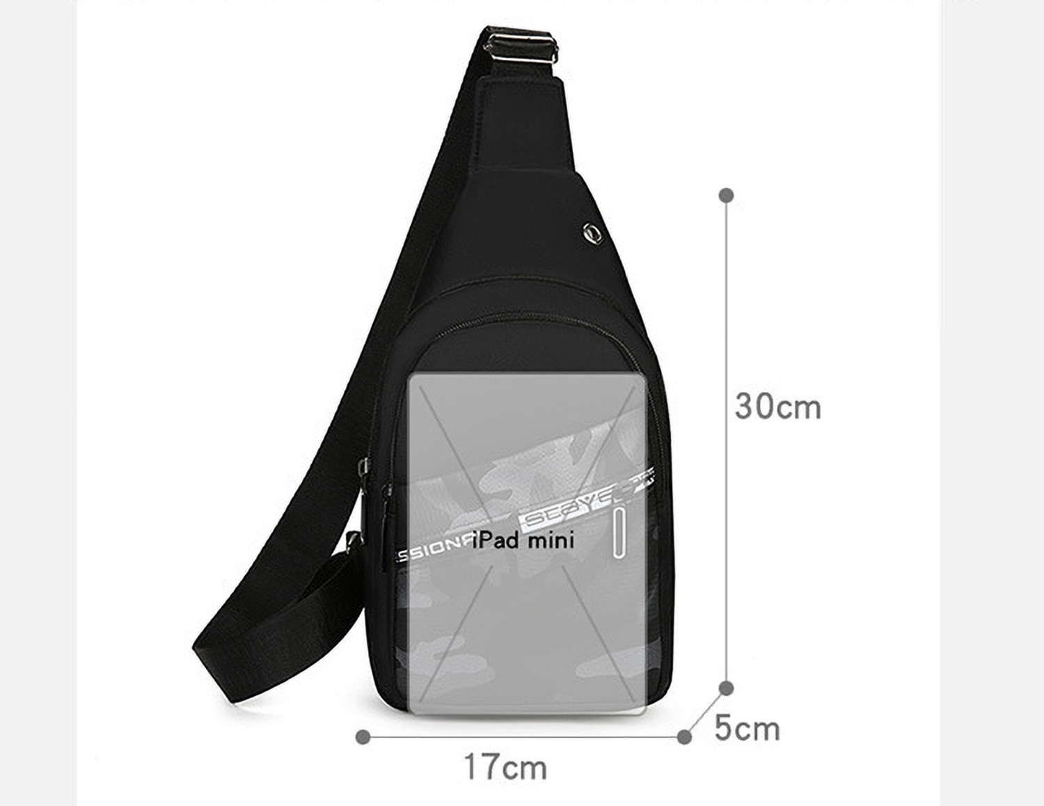 Image of valerie Men Crossbody Sling Bag Backpack for Boys and Girls Shoulder Chest Bag 1 L Backpack