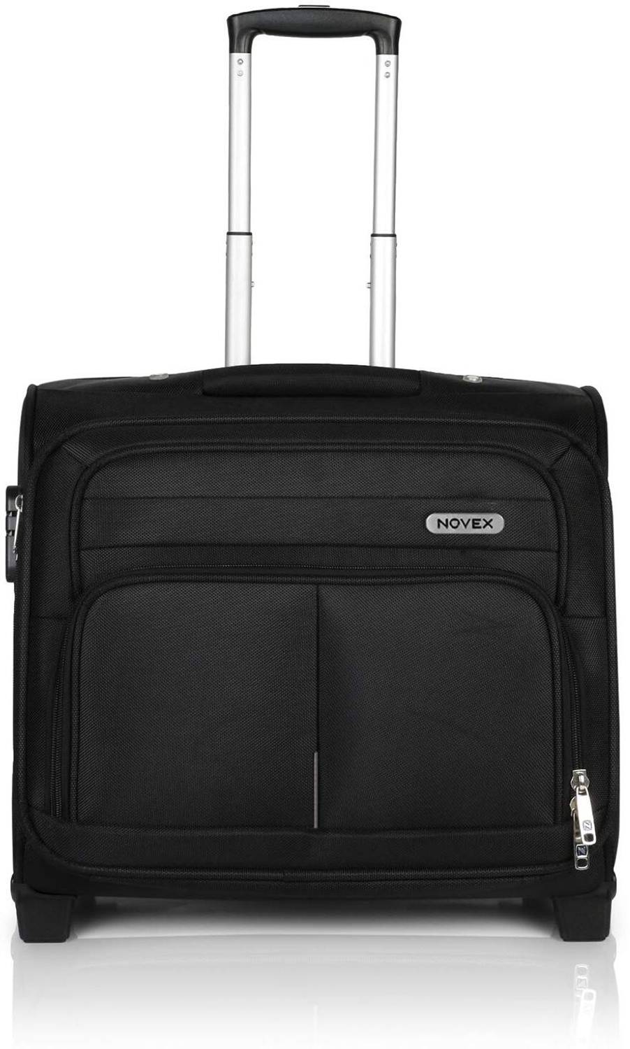 【WBKUE】 NOVEX 623 42 L Trolley Laptop Backpack Black - Price in India