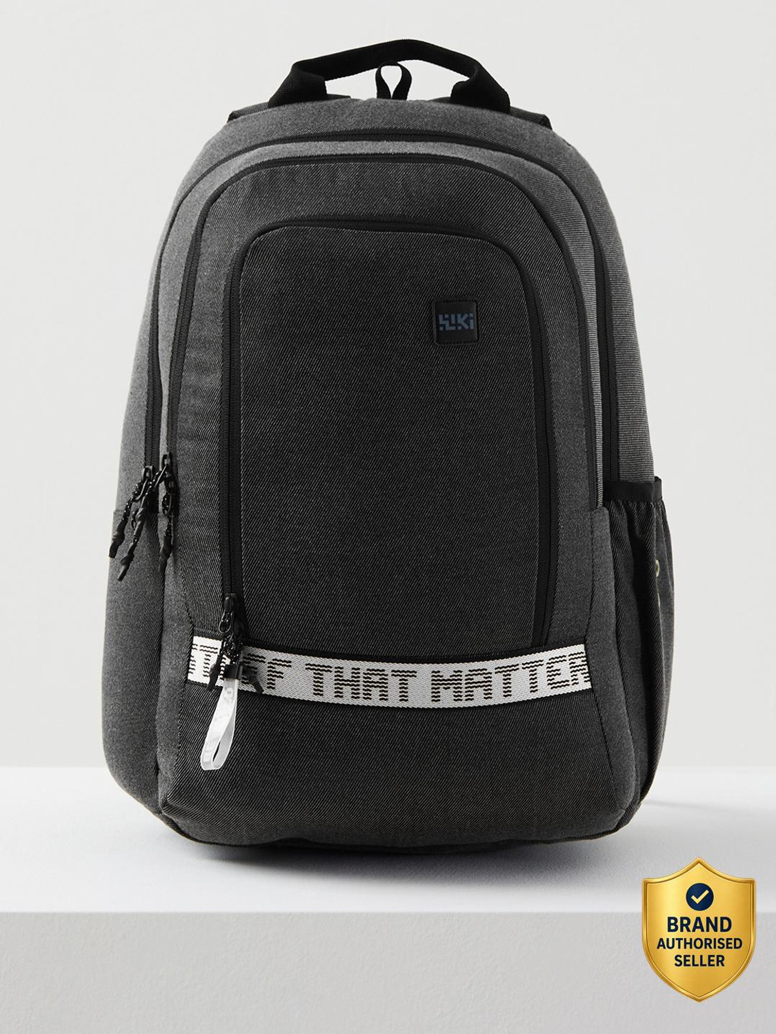 Image of Wildcraft Wiki-2 Twill Black 31.5 L Backpack