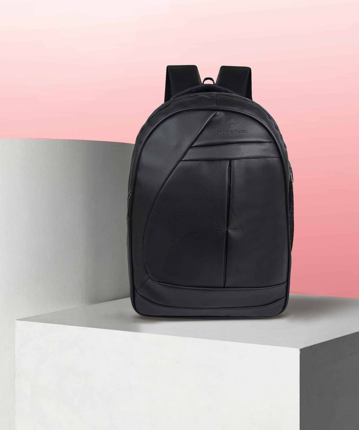 Romofy Classic Synthetic Leather Office College Business Shoulder Backpack For Unisex 32 L Laptop Backpack