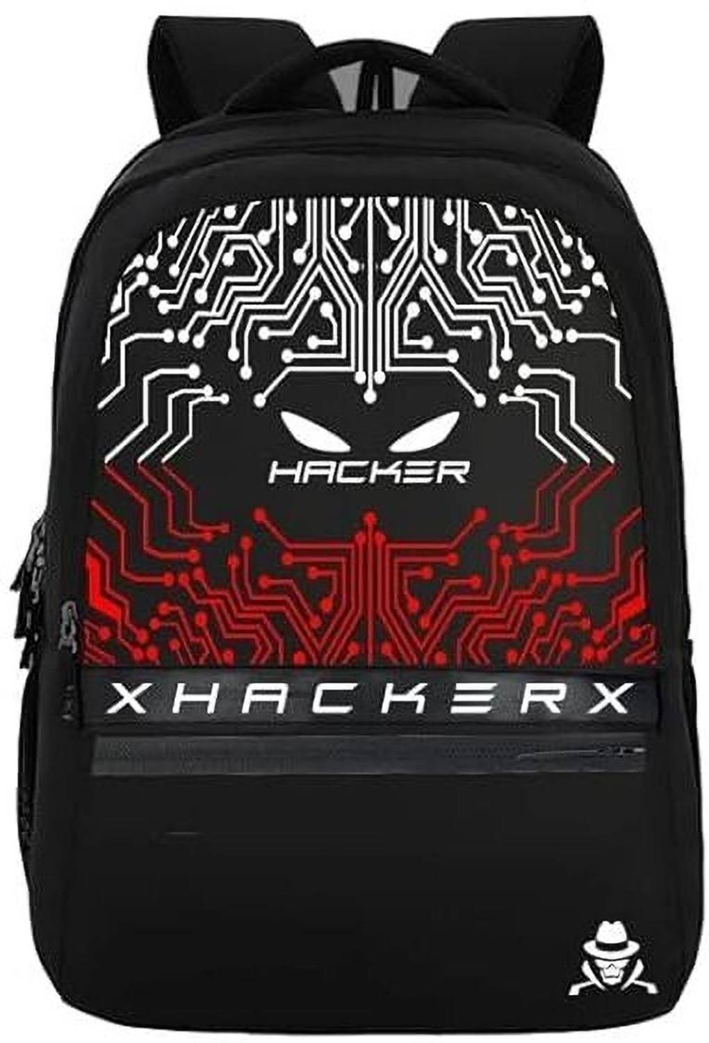 saracreation XHackerX backpack 2 secret Hidden Pocket 35 L