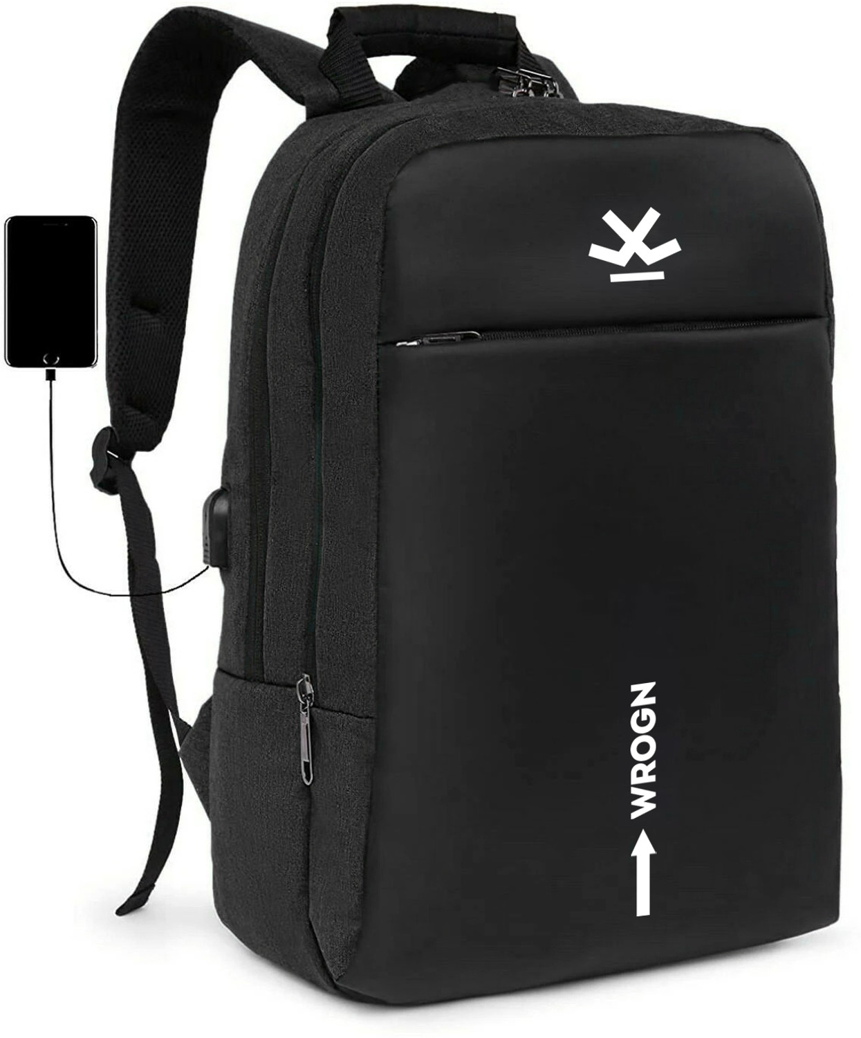 Image of WROGN Premium Quilty For Women And Men / Backpacks,Trending Backpack / School Bag 35 L Laptop Backpack