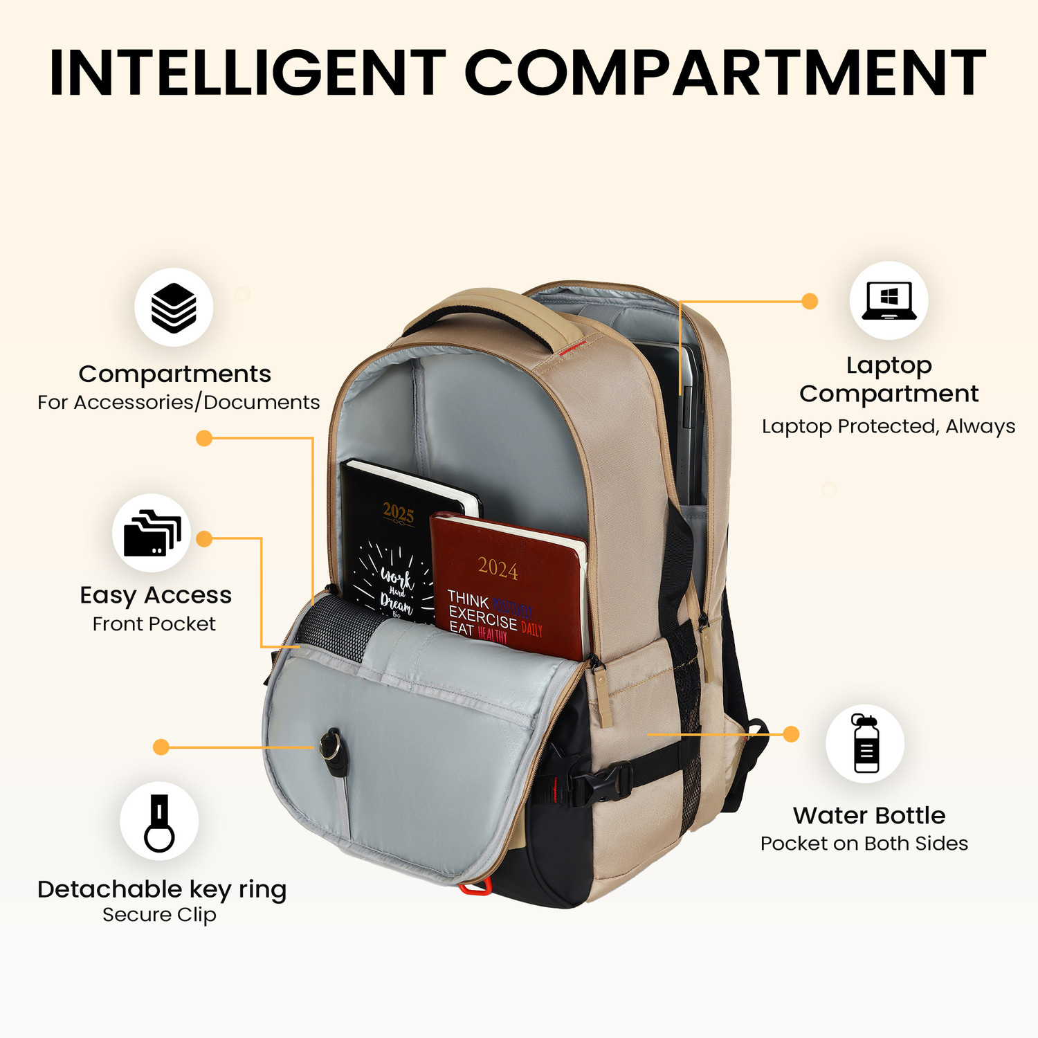 Image of HOT SHOT PHANTOM-X TROLLEY SLEEVE,SUSPENSION STRAP,OFFICE,COLLEGE,TARVEL|bag for men| 32 L Laptop Backpack