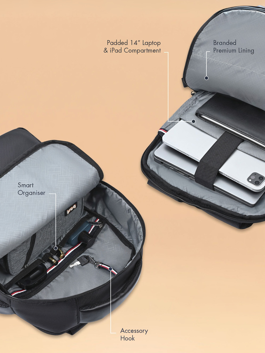 Image of TOMMY HILFIGER ATNA 17.22 L Laptop Backpack