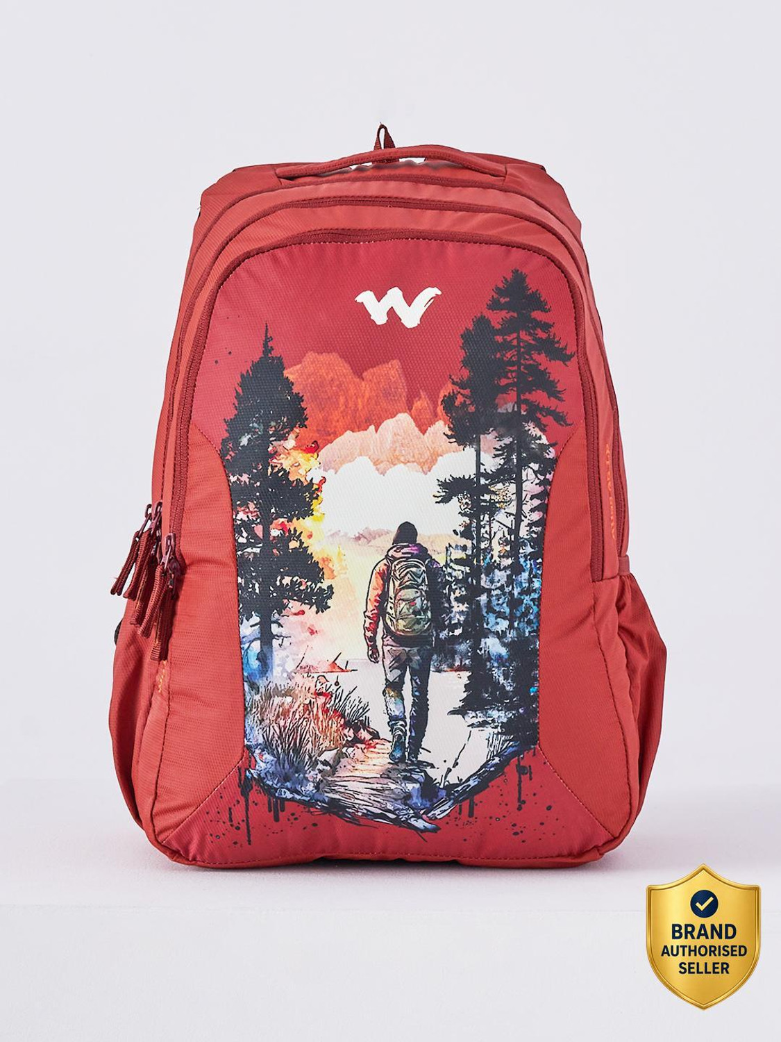 Image of Wildcraft Large 45 L Backpack Atlas 45 LP (Orange)