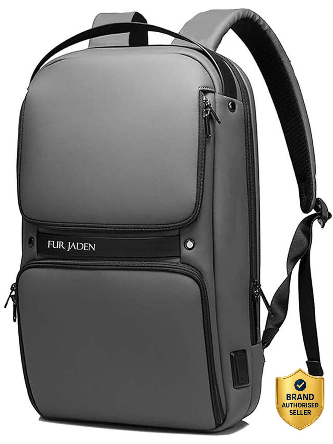 Image of FUR JADEN BM92 Grey 17 L Laptop Backpack