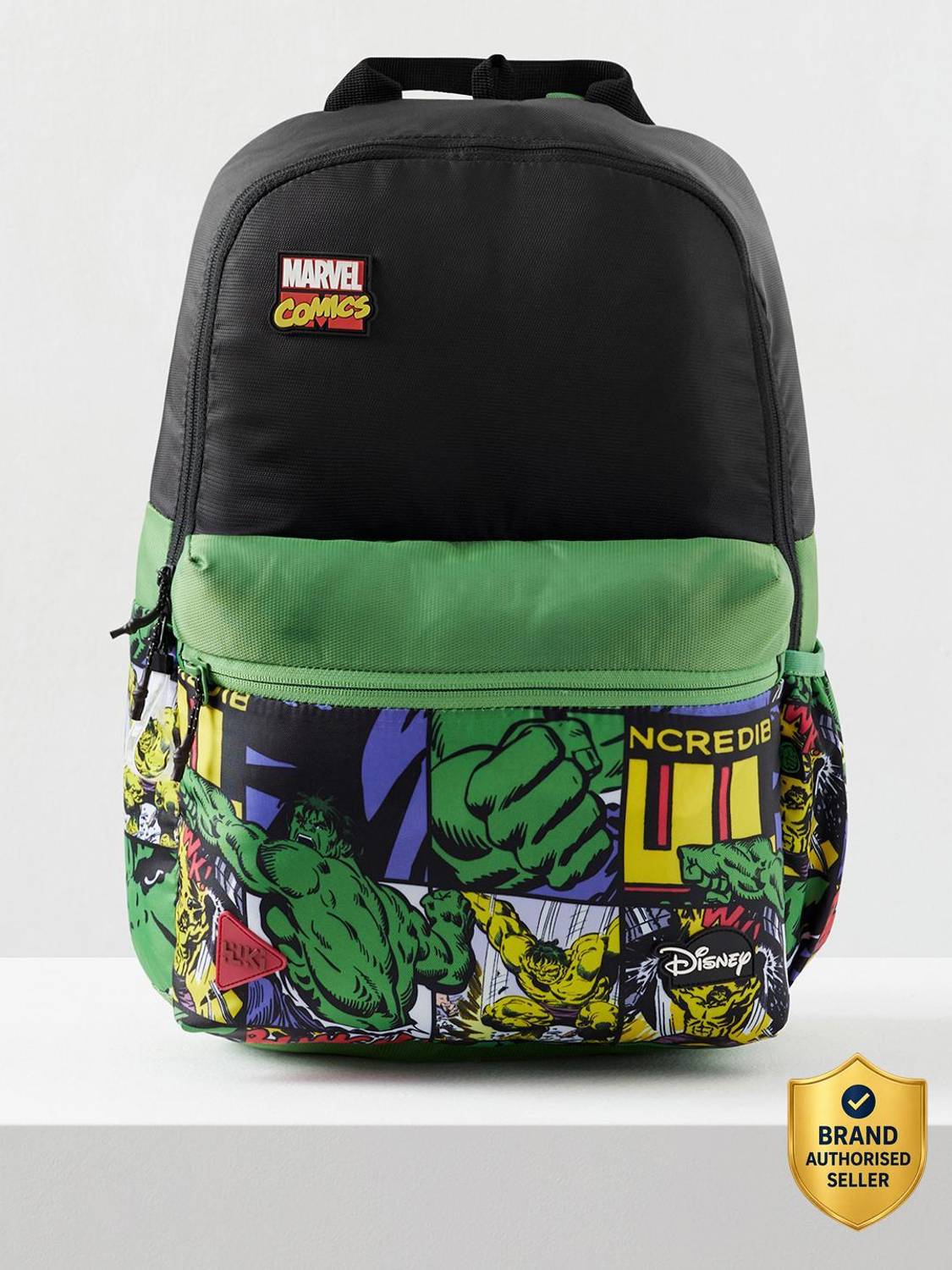 Wildcraft Wiki Pack Marvl Hulk 18.5 L Backpack Green - Price in