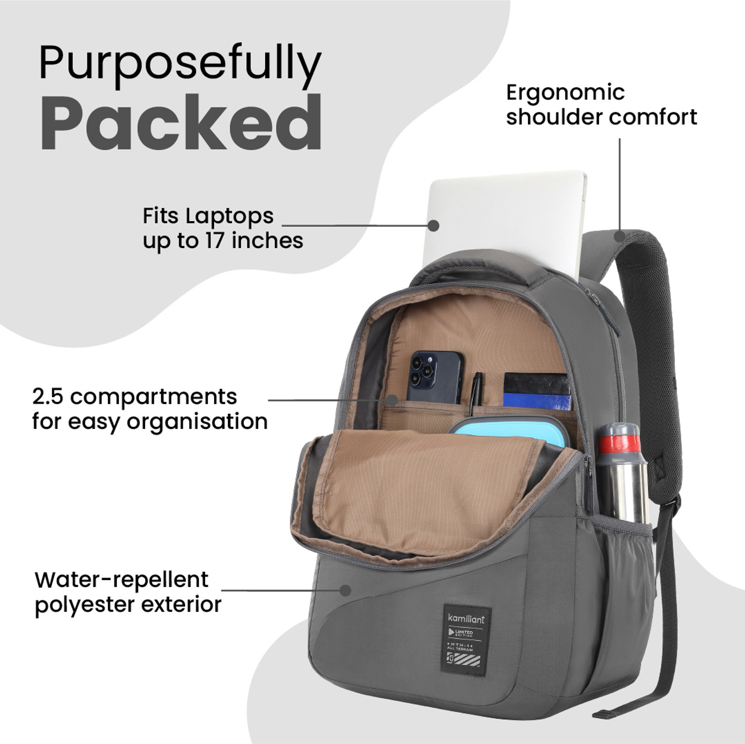 Image of Kamiliant by American Tourister VECTOR X 30 L Laptop Backpack