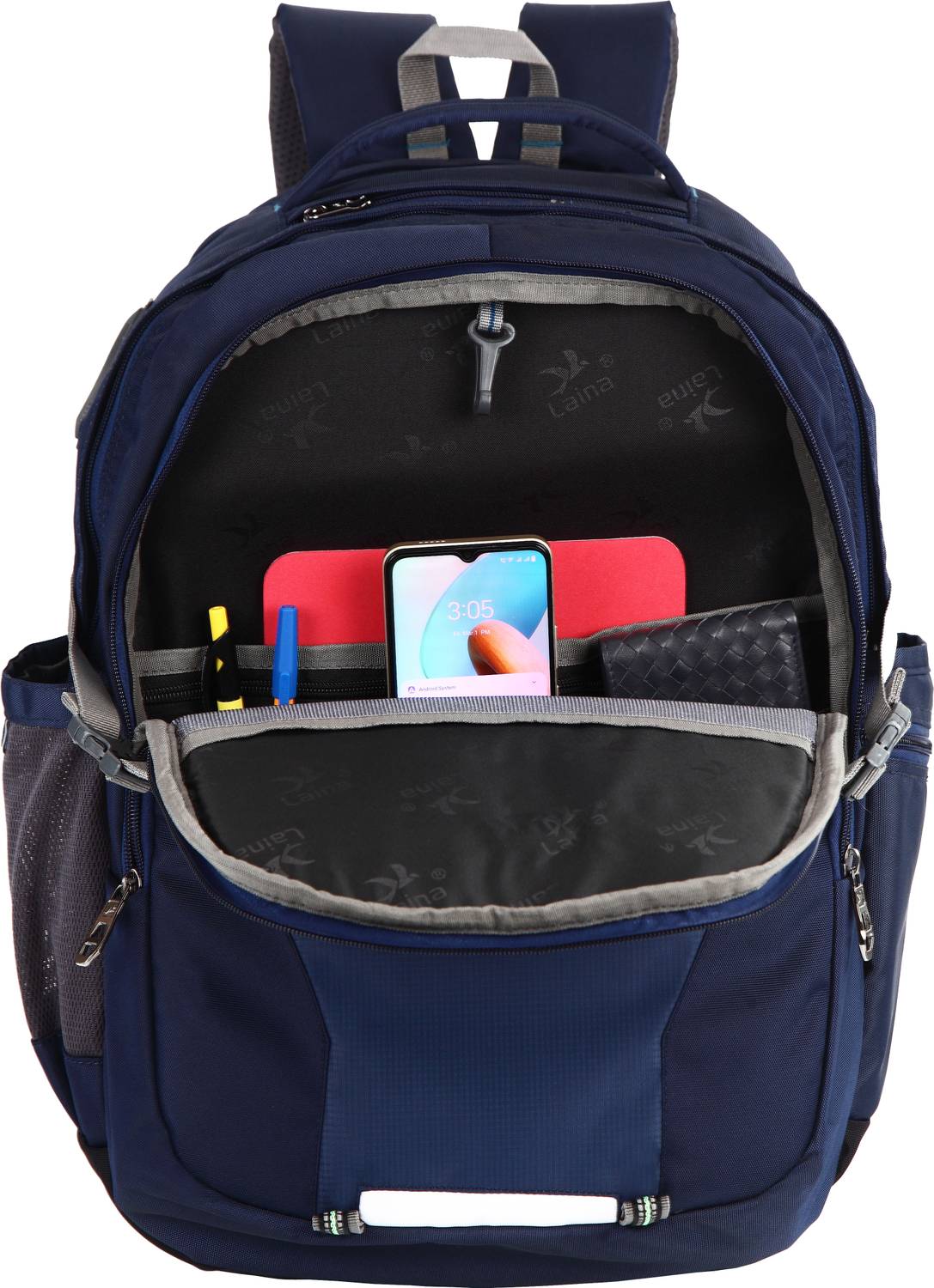 LAINA BAG LB-1612 40 L Laptop Backpack NAVY BLUE - Price in India