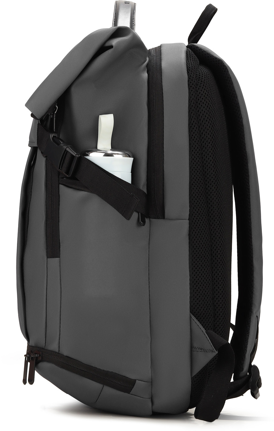 Image of veluvia Large 40 L Laptop Backpack BACKPACK TRAVELMATE 40L LARGE COMPARTMENT LAPTOP BAG (Grey)