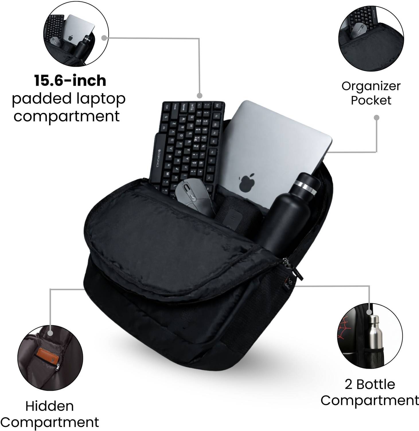 Hacker Spider Printed Backpack 32L - Image 2