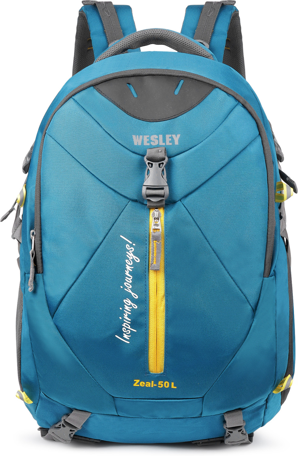 Image of WESLEY Zeal Multipurpose bag with Shoe Compartment /Raincover College travel backpack 50 L Laptop Backpack