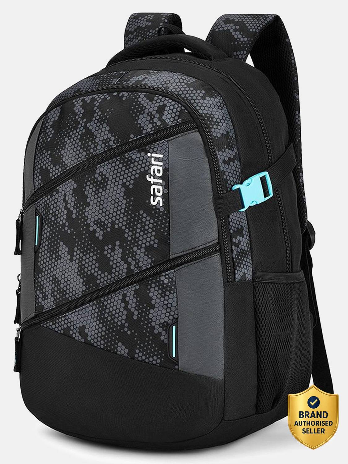 SAFARI Ashper Plus 30L Black Laptop Backpack - Image 1